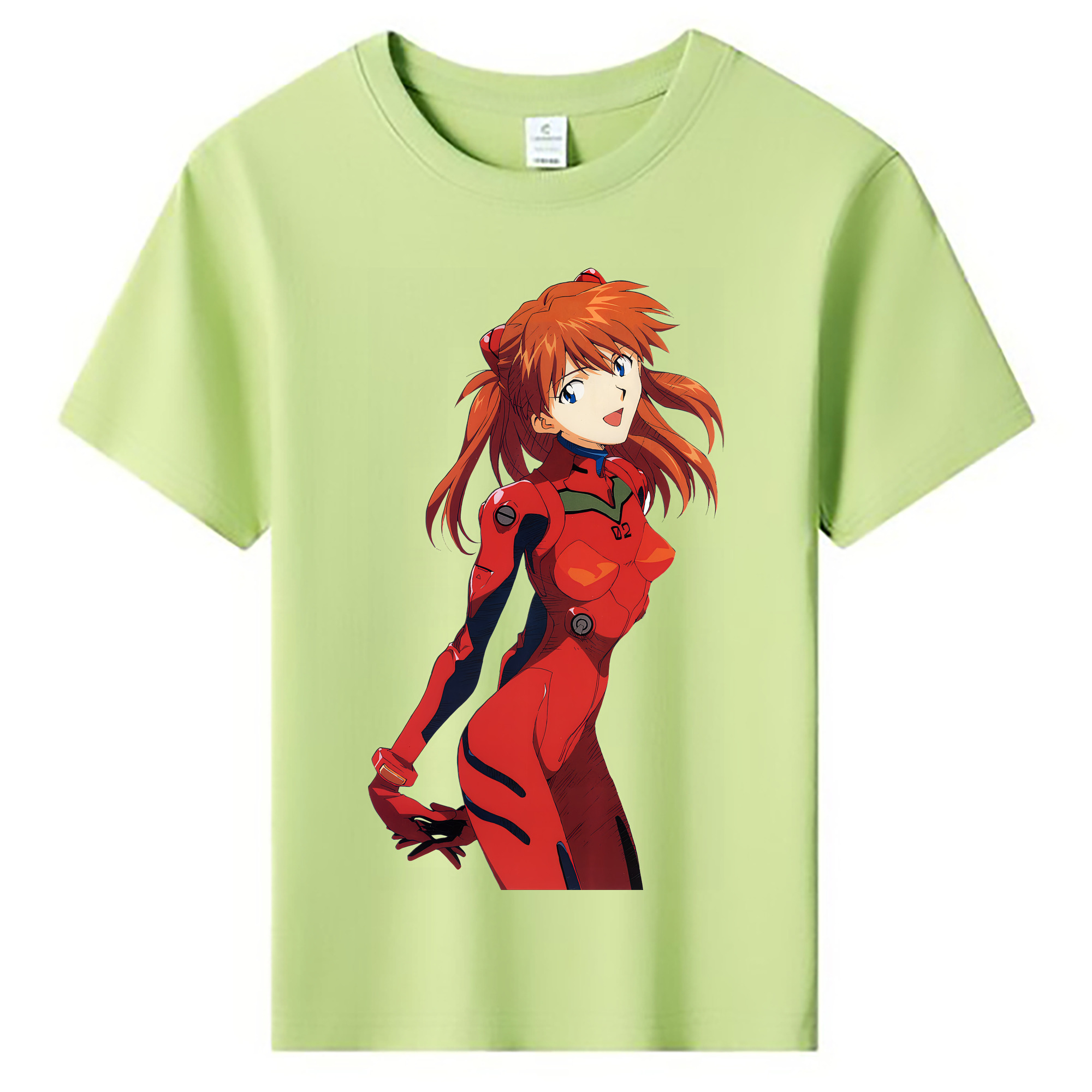 （画像用） EVA 新世紀エヴァンゲリオン 綿100％キッズTシャツ（フロントプリント）